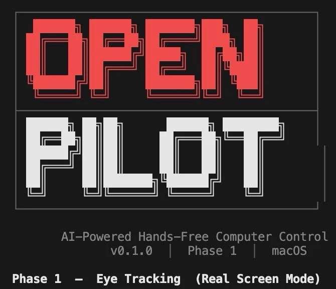 OpenPilot — AI-Powered Hands-Free Computer Control